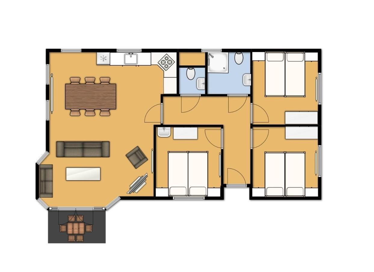 Rcn Vakantiepark De Potten Offingawier Quarto foto
